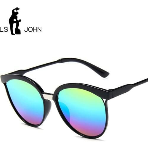 LS JOHN Womens Cat Eye Sunglasses