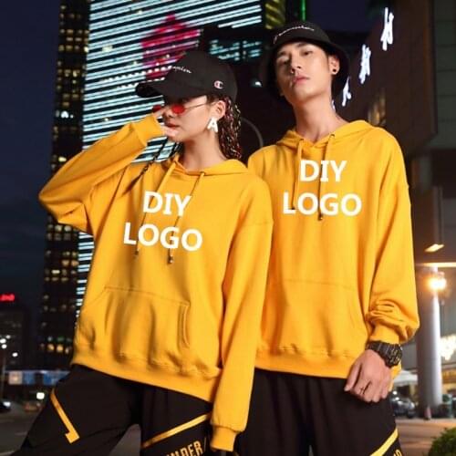 DIY Custom Printed Logo Men Women Fashion Cotton Pullover Hoodies Autumn Winter Warm Family Clothes Customize Sweatshirt