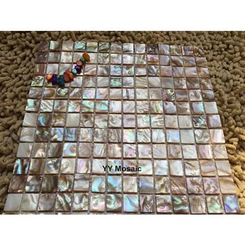 Shell Mosaic Mother of Pearl Natural Colorful Kitchen Backsplash Wall Tile Bathroom Background Shower Decorative Floor Tiles