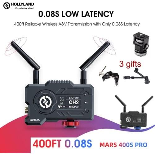 Original Hollyland MARS 400S PRO Video Wireless Transmission System HDMI-compatible SDI 1080P HD Image Transmitter Receiver