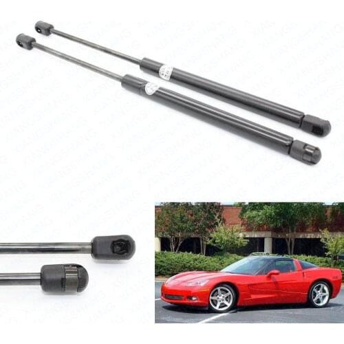 1Pair Front Hood Lift Supports Gas Shocks Struts for 2005-2010 2011 2012 Chevrolet Corvette Coupe 15.24 inch