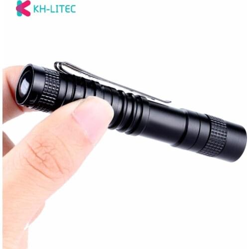 Portable Mini Pocket Penlight XPE-R3 LED Flashlight Torch working inspection Light 1 Switch Mode Outdoor Camping Lighting