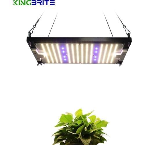 Pre-assembled KingBrite 120W Pcb Board Complete Kit lm301H mix Cree Royal Blue 460nm LED Grow Light for VEG