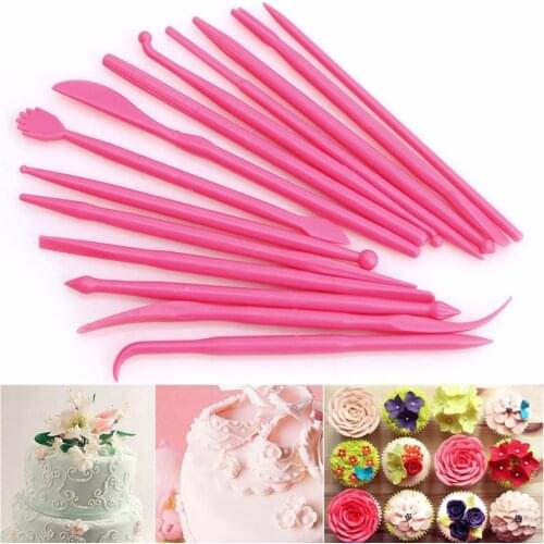 1Sets Plastic Clay Sculpting Set Cake Decorating Gadget for Shaping Clay Playdough Toys Polymer Modeling Pottery Handmade Tools