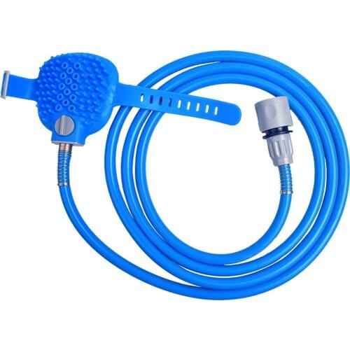 Pet Bathing Tool Comfortable Massage Shower Bath Tub Scrubber Outdoor Cleaning Washing Sprayers Brush For Dog Cat Rabbit Horse