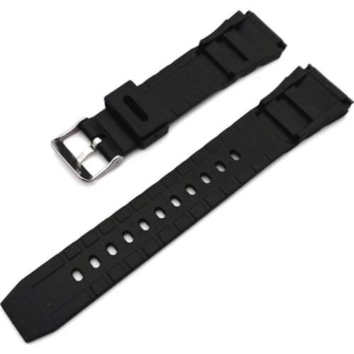 Universal Black Rubber Strap for Casio G-SHOCK Watch band 18mm 20mm 22mm Sports Watchband Straps belt wristband Bracelet