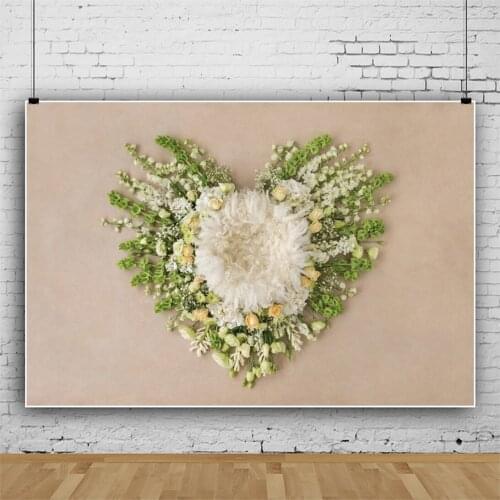 Newborn Baby Shower Flora Flowers Portrait Photography Vinyl Background Decors Photo Prop Video Backdrop Photocall