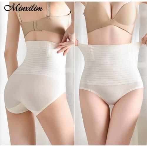 Women Seamless Underwear Body Shaper Panties Waist Trainer Slimming Underpants High Waisted Shapewear Cincher Control Shorts