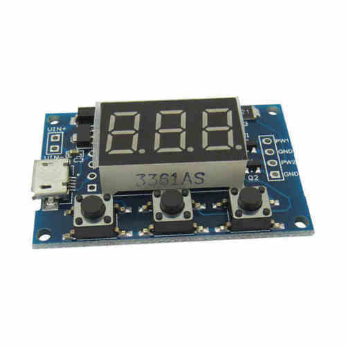 1PCS 2 Channel PWM Generator Adjustable Duty Cycle Pulse Frequency Module