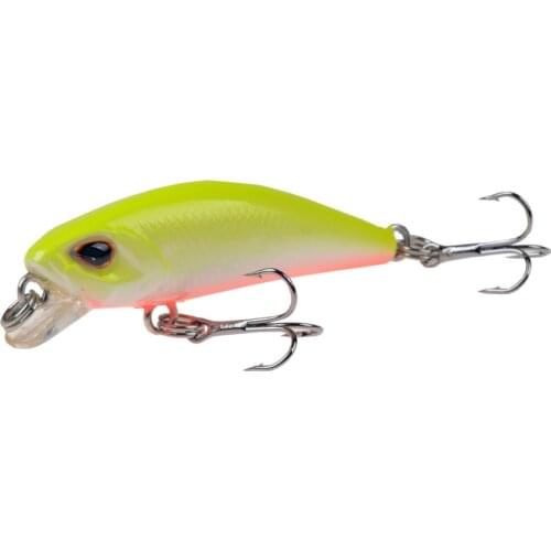 1PCS Minnow Fishing Lure 45mm 3.4g Sinking Hard Bait Wobbler Jig Bait Crankbait Carp Striped bass Pesca Fishing tackle SwimBait