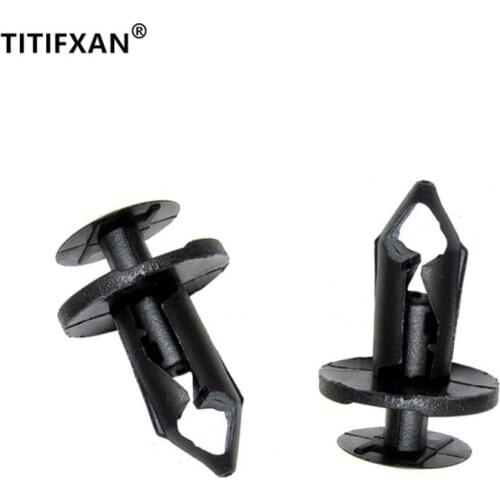 10Pcs Car bumper engine under guard plank plastic fastener clip for A4 A6 Q5 Q7