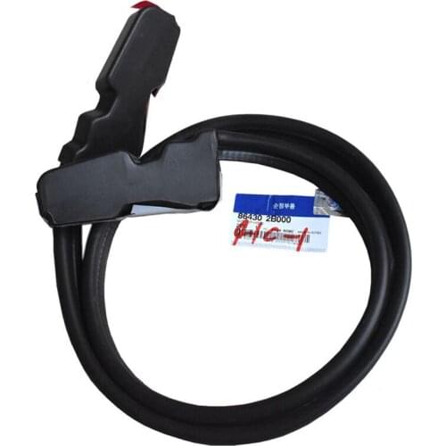 864302B000 Front Hood Cowl Grille Weatherstrip Parts for 2007-2012 Santa Fe