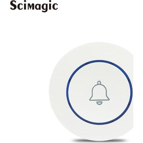 433MHz Wireless Emergency Button Wireless Button Program, Used for the Doorbell Function of our Home Anti-theft Alarm System