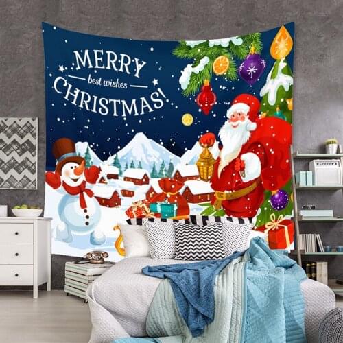 Christmas Tree Big Tapestry Wall Hanging Bedroom Decorative Cloth Backdrop Decor Room Home Decoration