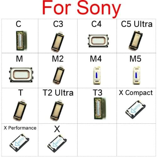 Earpiece Ear Speaker For Sony Xperia C S39H C3 C4 C5 M M2 M4 M5 T T2 T3 Ultra LT30P XM50H D5102 X Compact Performance Parts