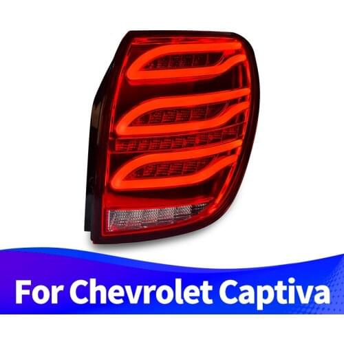 Taillight Assembly for Chevrolet Captiva 2008-2017 Captiva LED Running LED Brake Light LED Sequential Turn Signal