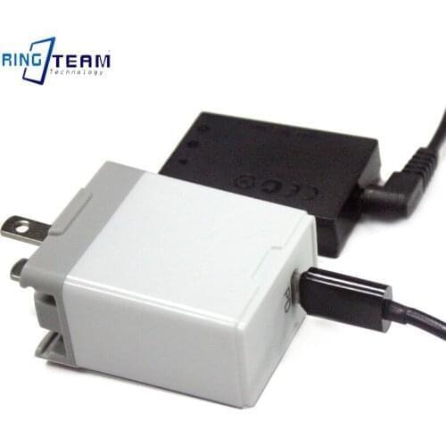 PD to DC 3.0*1.1mm Cable +LP-E12 Dummy Battery DR-E12 DC Coupler ACK-E12 for M M2 M10 M50 M100 Cameras