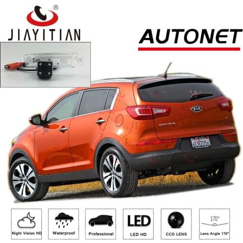 JIAYITIA Rear View Camera For Kia Sportage 3 SL/Sportage R 2010~2015 CCD Night Vision license plate camera backup camera Reverse