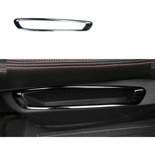 Lsrtw2017 Stainless Steel Car Rear Armrest Plate Storage Frame Trims for Chevrolet Orlando Onix 2018 2019 2020 Accessories Auto