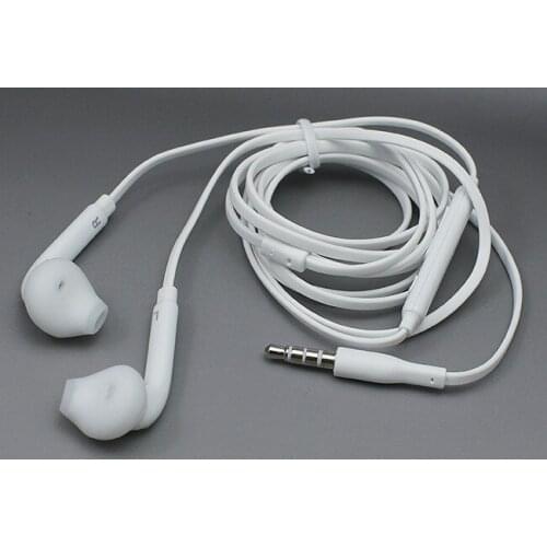 In-Ear 3.5mm jack Headset Mic&Remote Control Volum Earphone For Samsung Galaxy S5 S4 i9800 S6 Edge s6edge s6 earphones 1000pcs