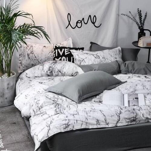 Comforter bedding set 3pcs bed linen set Queen King nordic duvet cover set Quilt Cover Bedclothes Pillow case Home decor Textile