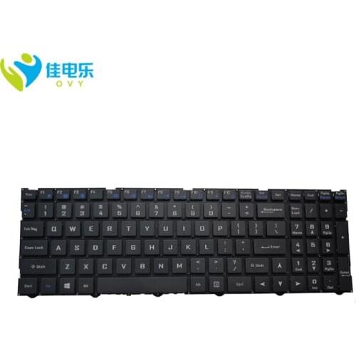 OVY US laptop keyboard for HASEE GX9 GX9-CT5DK P/N:6-80-n15z0-012-1