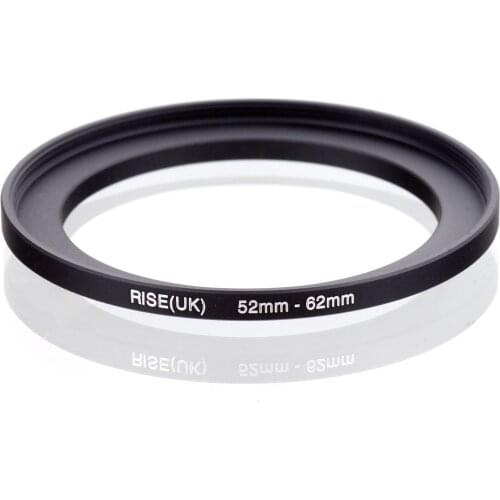 RISE(UK) 52mm-62mm 52-62 mm 52 to 62 Step up Filter Ring Adapter