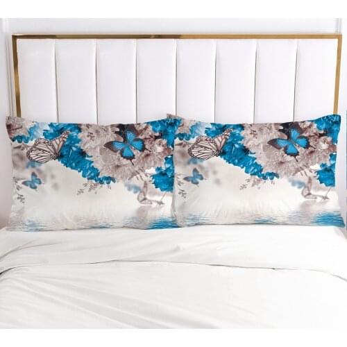 3D Pillowcase Pillow Case Custom 70x70 50x75 50x80cm Bedding For Wedding Flowers Decorative Pillow Cover Drop Ship Home Textile