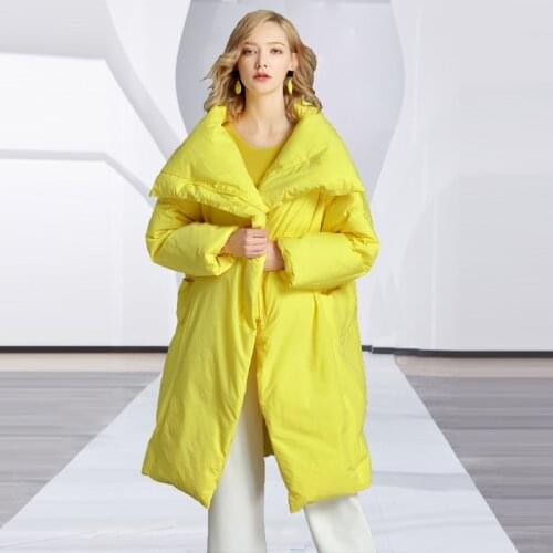 6XL Winter oversized good quality womens duck down coat female high collar thicker long warm down coats wq187 dropship