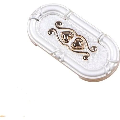 Free shipping Wardrobe drawer handle European solid ivory white dresser door pulls TV cabinet knobs Retro court cupboard handles