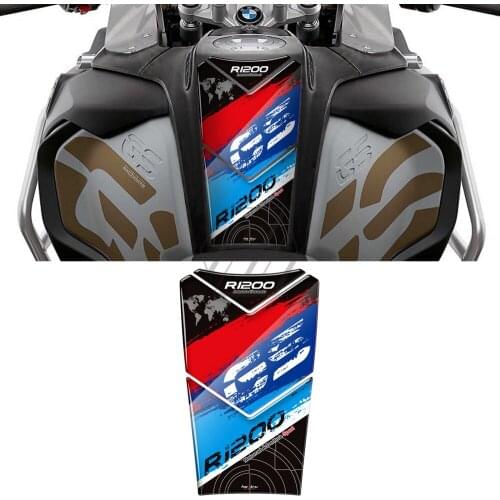 3D Motorcycle Tank Pad Protector Case for BMW R1200GS Adventure LC 2014 2015 2016 2017 2018