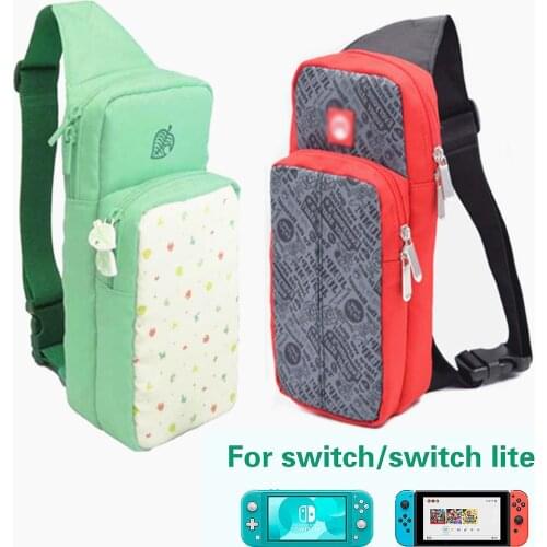Travel Carrying Case for Nintendo Switch Storage Shoulder Bag for NS Switch Lite Console & Dock Game Accessories Protective Bags