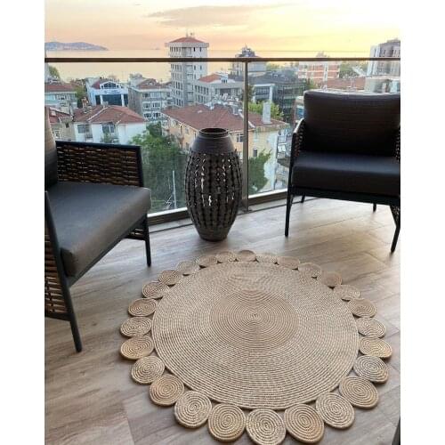 Halimax Milda Handmade Jute Carpet Rug 40