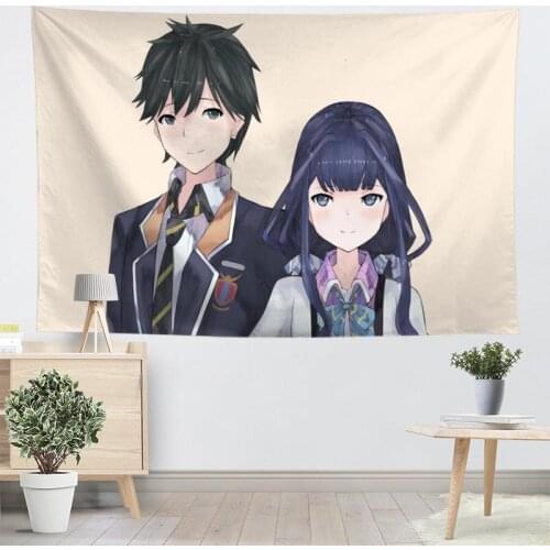 Custom Masamune Kun No Revenge Tapestry Wall Hanging Tapestries Forest Tapestry Bedspread Yoga Mat Blanket Bed Table Cloth
