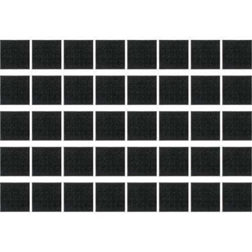 Gaming Miniatures bases table games bases Lot-of-40 50mm Square plastic base