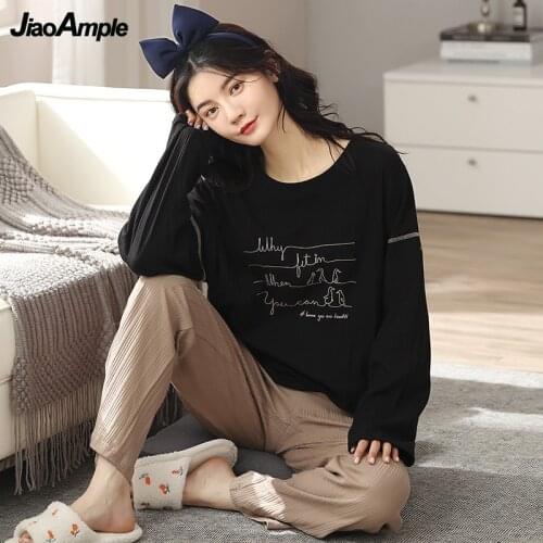 JiaoAmple Women's Long Pajamas