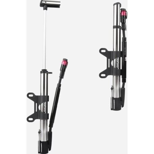 Giyo Bike Mini Tire air pump 140PIS High pressure air pump Presta/Schrader valvola MTB Road Bike Folding Bicycle Accessories