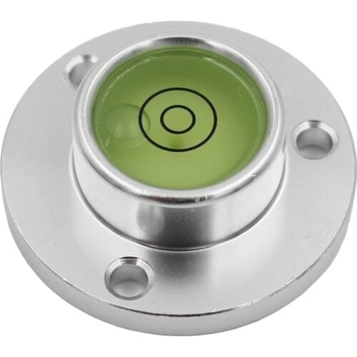 HACCURY Mini Luminous Leve Bubble Spirit Bubble Level Night vision level Beads size 34x20x12mm