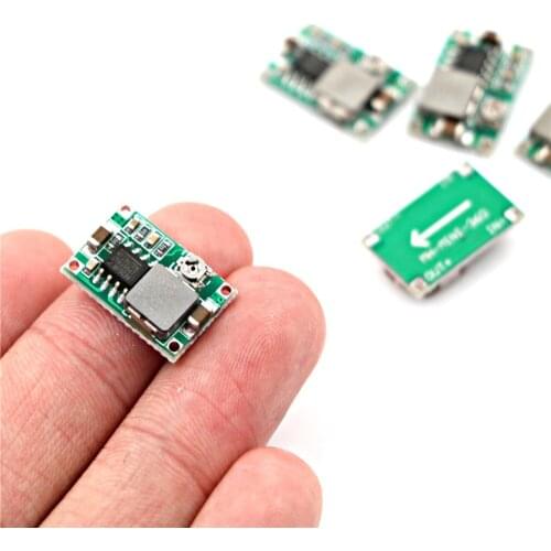 5PCS RC Airplane Module Mini 360 DC-DC Buck Converter Step Down Module 4.75V-23V to 1V-17V LM2596 18*12mm