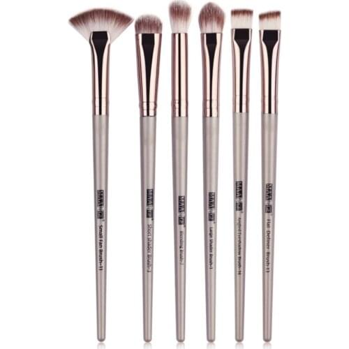 6pcs Makeup Brushes Set Professional Cosmetic Powder Concealer Eyeshadow Blush Blending Make Up Brush Set