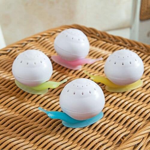 1Pcs Air Freshener Suction Cup Car Bedroom Supplies Cute Snail Shape Wardrobe Wardrobe Drawer Bathroom Accessories