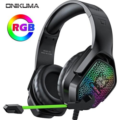 Professional Gaming Headset Wired Headphones Microphone Gamer Headphones Bass Stereo Game Earphones For PS4 XBOX PC Computer