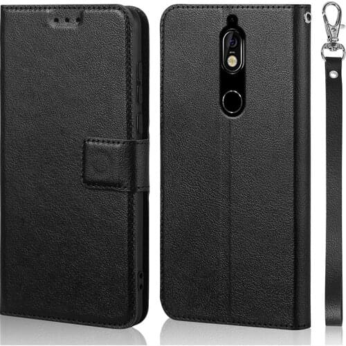 Shockproof magnetic Case for Nokia 7 Phone Case flip leather Case Mobile silicone Shell Cover with card slots