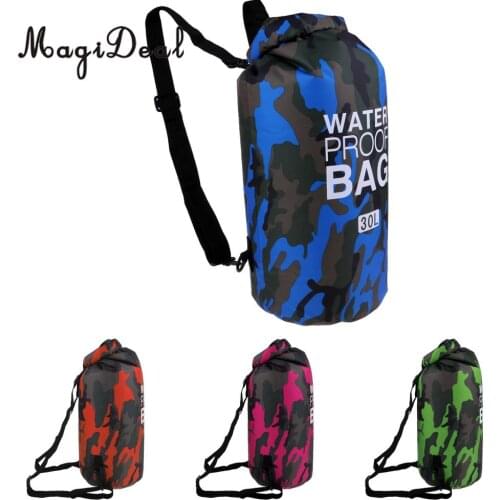 30L Waterproof Dry Bag Backpack Rucksack Kayak Boat Floating for Surf Fishing Camping Hiking Climbing Cycling Snorkeling Diving