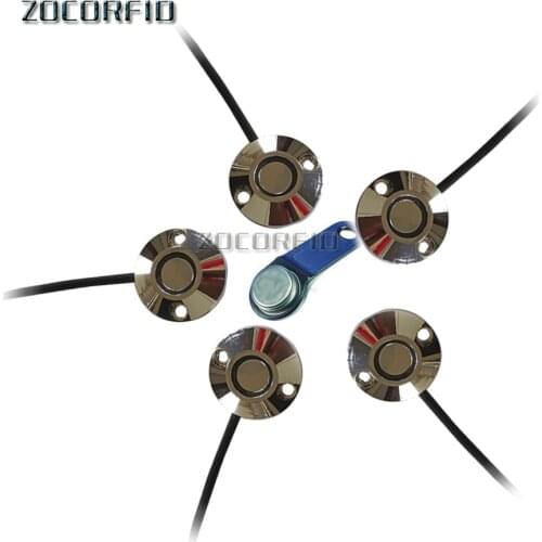 5pcs/lot DS1990A ibutton probe reader IB TM 9092 with LED light for DS1990 DS1991 DS1996 DS1961 card