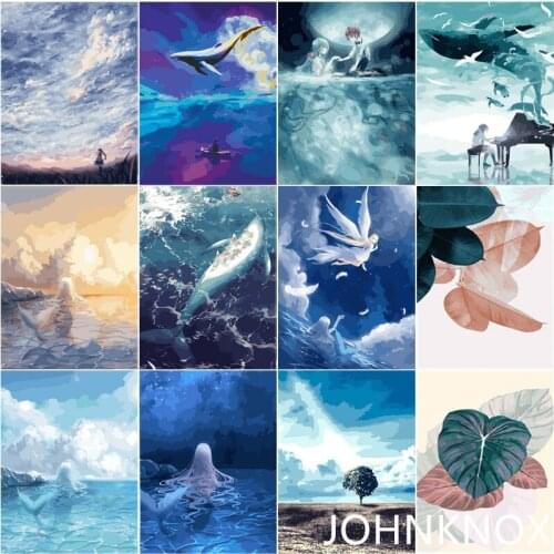 Diamond Painting Fantasy Scenery Girl 5D Diy Diamond Embroidery Full Round& Square Drill Diamond Mosaic Cross Stitch Home Decor