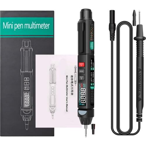 ANENG A3007/ A3008 Digital Multimeter Pen 6000 Counts Tester Phase Sequences Meter AC/DC Voltage Handheld Diode Tester Tools