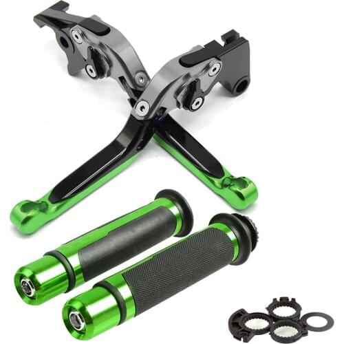 For Kawasaki NINJA 300 NINJA300 2013 2014 2015 2016 Motorcycle Adjustable Folding Brake Clutch Levers Handlebar Hand Grips