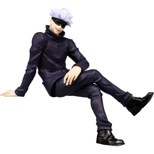 13m Jujutsu Kaisen Gojo Satoru Instant noodles Sitting posture action figure collection toys Christmas gift with box