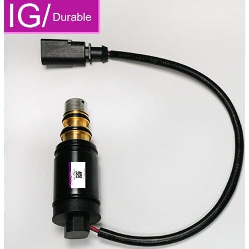 AC Valve For Denso 6SEU16C 7SEU17C Car Air Conditioning AC Compressor Electronic Control Solenoid Valve for Seat Skoda Fabia